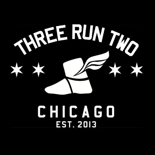 Three Run Two Chicago logo, established 2013